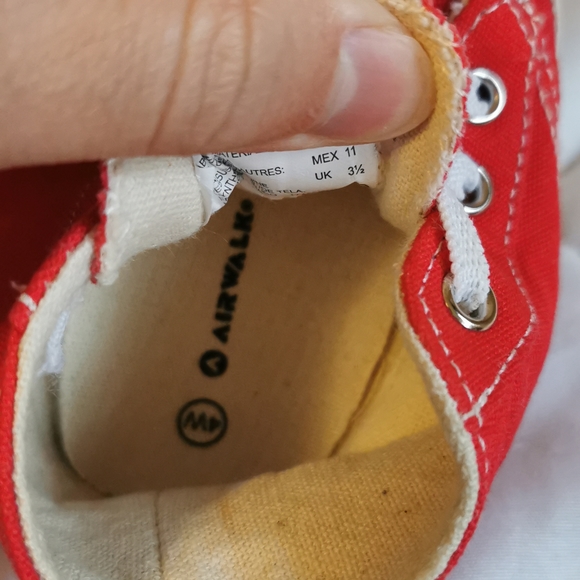Airwalk Red shoes (4W- baby) - Picture 16 of 16